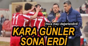 KARAFIRTINALAR MAÇI DEĞERLENDİRDİ