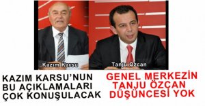 KARSU'DAN TANJU ÖZCAN AÇIKLAMASI