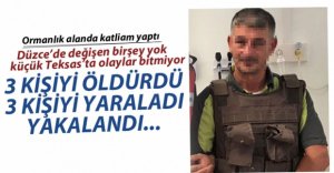 KATLİAM YAPAN CANİ YAKALANDI