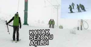 KAYAK SEZONU AÇILDI