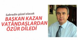 KEMAL KAZAN'DAN VATANDAŞLARA UYARI