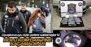 KOM EKİPLERİ YİNE YAKALADI