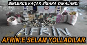 KOM’DAN AFRİN’E SELAM