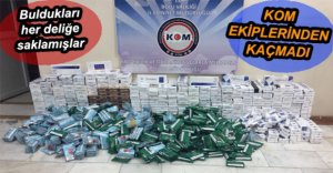 KOM'DAN, KAÇAKÇILARA AĞIR DARBE
