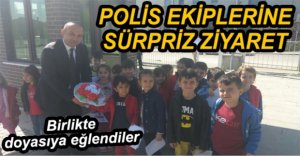 KÜÇÜKLERDEN ANLAMLI ZİYARET