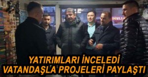 KÜPÇÜ'DEN ESNAF ZİYARETİ