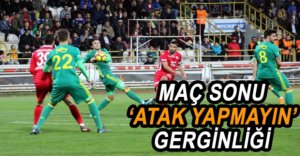 MAÇ SONU GERGİNLİK