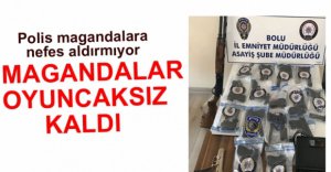 MAGANDALARIN OYUNCAKLARI TOPLANDI