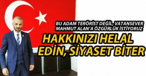 MAHMUT ALAN CEZAEVİNDEN MEKTUP YAZDI