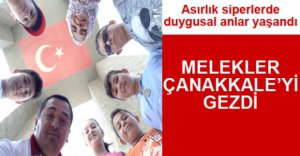 ÇANAKKALE'DE DUYGUSAL ANLAR YAŞADI