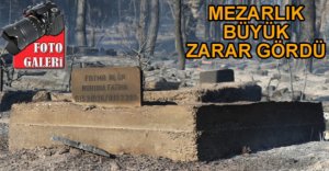 MEZARLIKLAR BÜYÜK ZARAR GÖRDÜ