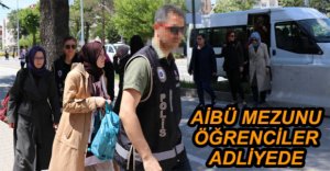 MEZUN ÖĞRENCİLER ADLİYEDE