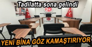MHP YENİ YUVASINA KAVUŞUYOR