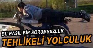 MOTOSİKLET SÜRÜCÜSÜNÜN TEHLİKELİ YOLCULUĞU