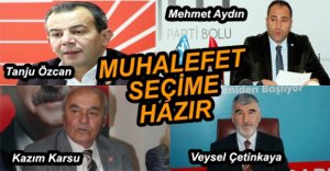 MUHALİFLER ERKEN SEÇİM İÇİN KONUŞTU
