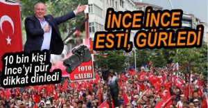 MUHARREM İNCE ERDOĞAN'A YÜKLENDİ