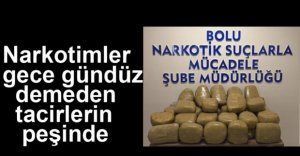 NARKOTİK TİMLERİ YİNE MAL YAKALADI