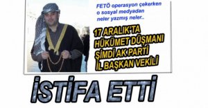 O HABERLER SONRASINDA İSTİFASINI VERDİ