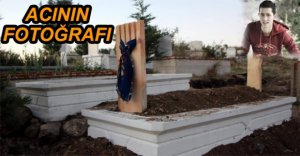 OĞLUYLA YAN YANA DEFNEDİLDİ