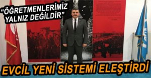 “ÖĞRETMENLERİMİZ YALNIZ DEĞİLDİR”