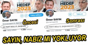 ÖMER SAYIN NABIZ MI YOKLUYOR?