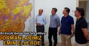 ORMANLARIMIZ İÇİN ARALIKSIZ ÇALIŞIYORLAR