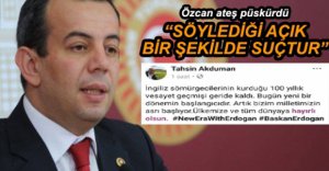ÖZCAN'DAN O PAYLAŞIMA SERT ÇIKIŞ