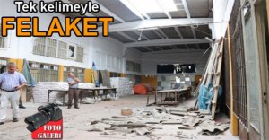 PAZAR ALANINDA HORTUM FELAKETİ