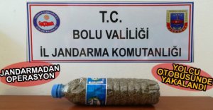 PET ŞİŞENİN İÇİNDE YAKALANDI