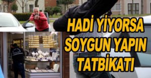 POLİS ÖYLE BİR TATBİKAT YAPTI Kİ...