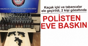 POLİSTEN EVE BASKIN...
