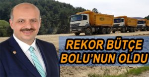 REKOR BÜTÇE BOLU’YA KAZANDIRILDI