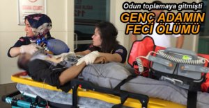 RÖMORKTAN DÜŞÜP BOYNUNU KIRDI