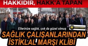 SAĞLIK ÇALIŞANLARINDAN ANLAMLI ÇALIŞMA