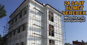 SAĞLIK MERKEZİ İNŞAATI DEVAM EDİYOR