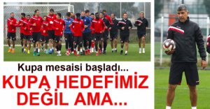 SAİT HOCA KUPA MAÇI İÇİN KONUŞTU