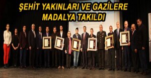 ŞEHİT YAKINLARI VE GAZİLERE DEVLET MADALYASI