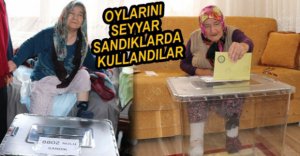 SEYYAR SANDIKLAR VATANDAŞIN AYAĞINA GİTTİ