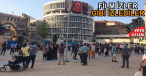 TARİHİN YIKILIŞINI İZLEDİLER