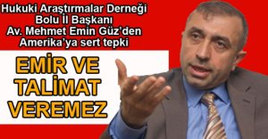 “TAVSİYE VE TELKİNDE BULUNAMAZ”