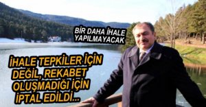 TEPKİLER OLDUĞU İÇİN DEĞİL....