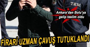 TESLİM OLDU TUTUKLANDI