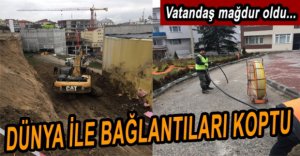 TÜRK TELEKOM'A AİT HATLAR KOPTU