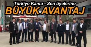 TÜRKİYE KAMU - SEN'DEN ÜYELERİNE YAKIT İNDİRİMİ