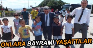 ÇOCUKLARI SEVİNDİRDİLER