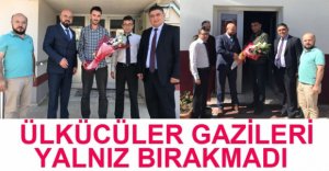 KAMU-SEN GAZİLERİMİZİ YALNIZ BIRAKMADI