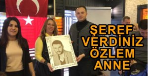 ÜLKÜCÜLER ŞEHİDİMİZİN ANNESİNİ AĞIRLADI