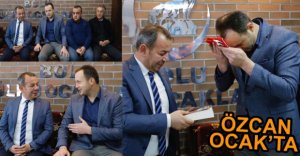 ÜLKÜCÜLER TANJU ÖZCAN'I AĞIRLADI