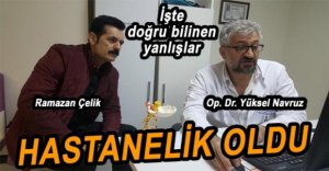 ÜNLÜ ŞARKICI RAMAZAN ÇELİK HASTANELİK OLDU