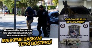 UYUŞTURUCU SANIĞI MAHKEMEDE UYUŞTURUCUYU ÖVDÜ